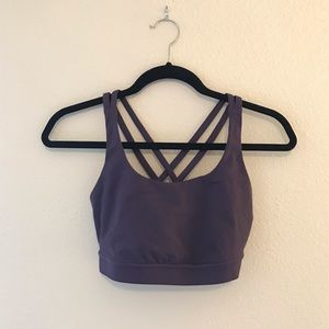 Lululemon Medium Support Purple Sports Bra